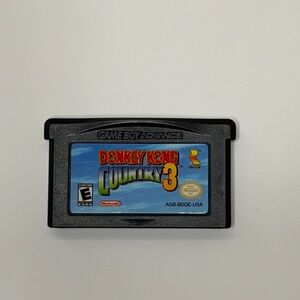 Nintendo Game Boy Advance Donkey Kong Country 3 - Black and Blue